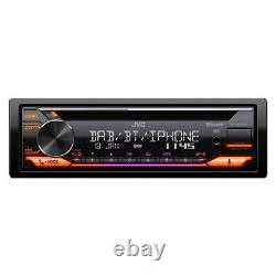 JVC KD-DB922BT Autoradio stéréo pour voiture avec lecteur CD, DAB+ Radio USB Aux MP3 Bluetooth