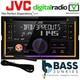 Jvc Kw-db95bt Autoradio Dab Bluetooth Cd Usb Mp3 Double Din Aérien