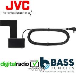 JVC KW-DB95BT Autoradio DAB Bluetooth CD USB MP3 Double Din Aérien