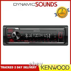 Kenwood KMM-BT209 Autoradio Lecteur Multimédia Récepteur Avec Bluetooth USB AUX Flac