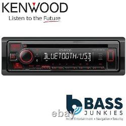 Kenwood Kdc-bt460u CD Mp3 Usb Aux Bluetooth 4x50 Watts Voiture Stéréo Radio Lecteur