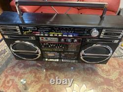 LASONIC TRC-975 Boombox Stéréo Radio Lecteur de Cassette Enregistreur Fonctionnel VHTF
