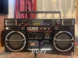LASONIC TRC-975 Boombox Stéréo Radio Lecteur de Cassette Enregistreur Fonctionnel VHTF