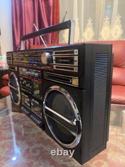 LASONIC TRC-975 Boombox Stéréo Radio Lecteur de Cassette Enregistreur Fonctionnel VHTF