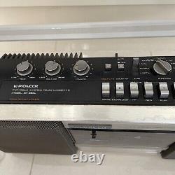 LECTEUR ENREGISTREUR STEREO PORTABLE VINTAGE PIONEER SK-353L, RADIO Ghetto