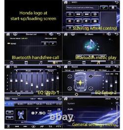 Lecteur DVD MP3 stéréo radio CD pour Honda Civic EP3 EP4 Kit de façade Hayon KT