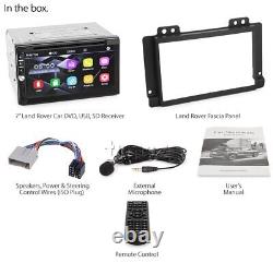 Lecteur DVD de voiture Land Rover Freelander 1 USB MP3 stéréo radio CD Fascia ISO Kit 2G