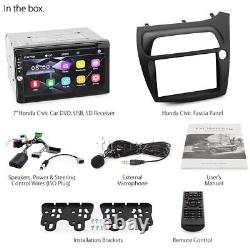 Lecteur DVD de voiture USB MP3 pour Honda Civic Hatchback FK FN Kit de façade stéréo radio