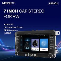 Lecteur De Voiture Bluetooth Fm Stereo Radio Gps Pour Vw Golf 5 6 Passat Caddy T5