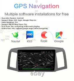 Lecteur GPS Wifi radio stéréo Android 11 10.1 pour Jeep Grand Cherokee 2004-2007