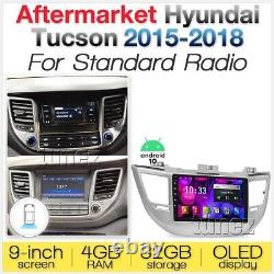 Lecteur MP3 de voiture Android pour Hyundai Tucson 2015-2018 TL Stereo Radio GPS MP4 Fascia