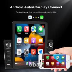 Lecteur MP5 de voiture stéréo radio Bluetooth FM Carplay Android Auto Mirrorlink 2Din