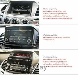 Lecteur de DVD USB MP3 pour voiture Mitsubishi L200 ML MN Kit d'installation stéréo radio Facia ISO