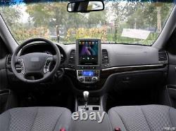 Lecteur de Radio Stéréo Vertical 9,7'' GPS WiFi DAB FM pour Hyundai Santa Fe 2005-2012