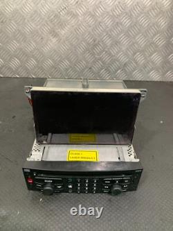 Lecteur de radio stéréo Peugeot 307 CC 2006 avec affichage 9653373680 #2