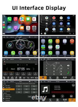 Lecteur de radio stéréo de voiture 7 pouces 2 Din avec écran tactile pour Apple Carplay Android Auto + Caméra