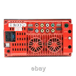 Lecteur de radio stéréo de voiture 7 pouces 2 Din avec écran tactile pour Apple Carplay Android Auto + Caméra