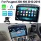 Lecteur De Radio Stéréo Pour Peugeot 308 408 2010-2016 Carplay Gps Navi Bt Fm 32g