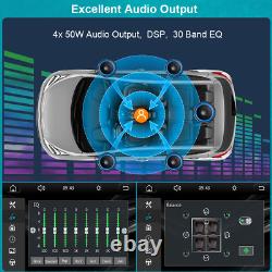Lecteur de radio stéréo voiture CD DVD BT sans fil Carplay Android Auto + DAB + Antenne