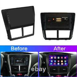 Lecteur multimédia de navigation pour voiture stéréo radio Android pour Subaru Forester 08-12