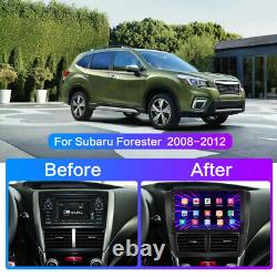 Lecteur multimédia de navigation pour voiture stéréo radio Android pour Subaru Forester 08-12