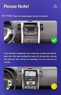 Lecteur radio GPS stéréo Android 11 de 9,7 pouces avec Wifi 1+16G pour Nissan X-Trail 2007-2013