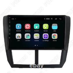 Lecteur radio stéréo GPS BT WiFi DAB FM 9'' 2+32 Go pour Subaru Forester 2008-2012