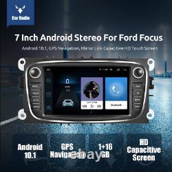 Mopect 2 Din 7 Android Voiture Stereo Radio Mp5 Lecteur Gps Rds Pour Ford Focus Kuga