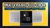 Multyradio 600 Cd Ir Stereo Soundsystem Avec Lecteur Cd Radio Et Technologie De Streaming Musical Technisat