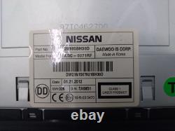 NISSAN Juke 1.5 Diesel F15 2010-2014 Lecteur de Radio Stéréo Unité Principale 28185BH30D