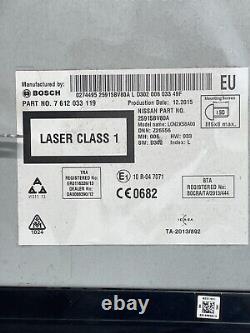 Nissan Juke F15 Lecteur CD Radio Stéréo Premium 2014-2019 7612033119 Sans Code