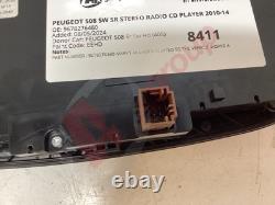 Peugeot 508 2010-14 Lecteur de Radio CD Stéréo 9678276480 9678276480