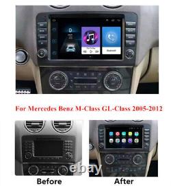 Pour 2006-2011 Mercedes ML GL 350 450 500 9 Android 10.1 Lecteur stéréo GPS Radio