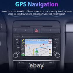 Pour AUDI A4 2002-2007 7'' Android 12 Lecteur Radio Stéréo de Voiture GPS SAT NAV 1+32G