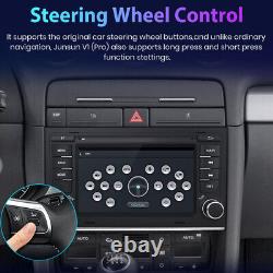 Pour AUDI A4 2002-2007 7'' Android 12 Lecteur Radio Stéréo de Voiture GPS SAT NAV 1+32G