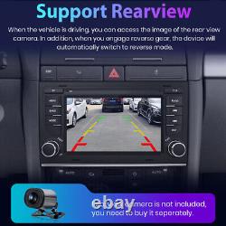 Pour AUDI A4 2002-2007 7'' Android 12 Lecteur Radio Stéréo de Voiture GPS SAT NAV 1+32G