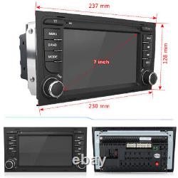 Pour AUDI A4 2002-2007 7'' Android 12 Lecteur Radio Stéréo de Voiture GPS SAT NAV 1+32G