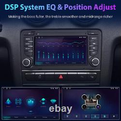 Pour Audi A3 2003-2012 S3 Rs3 Gps Sat Nav Android11 7car Radio Stéréo Lecteur Eq