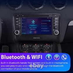 Pour Audi TT MK2 2004-2018 SWC DAB + Lecteur de radio stéréo de voiture GPS SAT NAV Unité principale