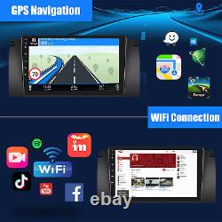 Pour BMW E39 E53 M5 X5 Android 12 Lecteur radio de voiture GPS SAT NAV Stéréo Carplay 32G