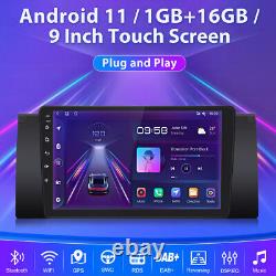 Pour Bmw E39 E53 M5 X5 Android 12 Lecteur De Radio De Voiture Gps Sat Nav Stereo Chef D'unité