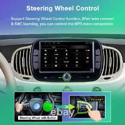 Pour Fiat 500 2016-2019 Lecteur Radio Stéréo Android 13 Wifi GPS CarPlay Navi