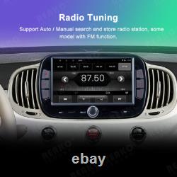 Pour Fiat 500 2016-2019 Lecteur Radio Stéréo Android 13 Wifi GPS CarPlay Navi