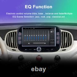Pour Fiat 500 2016-2019 Lecteur Radio Stéréo Android 13 Wifi GPS CarPlay Navi