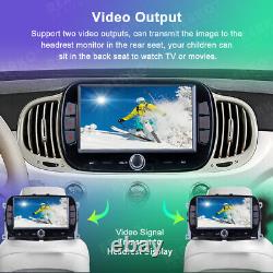 Pour Fiat 500 2016-2019 Lecteur Radio Stéréo Android 13 Wifi GPS CarPlay Navi