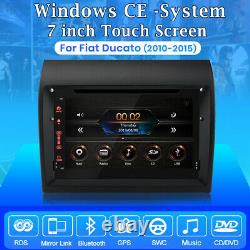 Pour Fiat Ducato 2010-2015 Lecteur DVD De Voiture Stereo Radio Gps Sat Nav Bluetooth Dab+