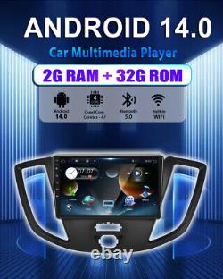 Pour Ford Transit 2015-2018 Autoradio Android 14 GPS DSP CarPlay AM 2+32GB