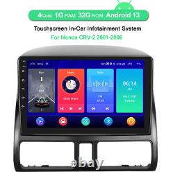 Pour Honda CRV-2 CR-V II 2000-2006 Android 13 9 Autoradio Stéréo de Voiture GPS Lecteur Navi