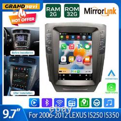 Pour LEXUS IS250 300 350 Lecteur Radio Stéréo de Voiture GPS Android Navi 2+32G + Décodeur