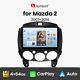 Pour Mazda 2 2007-2013 Autoradio Android 2din Lecteur Radio Gps Navi Bt Wifi Dab+